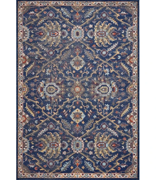 Kas Corsica 7859 Royal Blue Courtyard Area Rug 3'3"X 4'11"