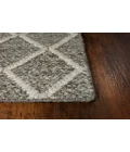 Kas Cortico 6162 Dark Grey Diamonds Area Rug 3'3" x 5'3"