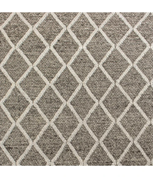 Kas Cortico 6162 Dark Grey Diamonds Area Rug 3'3" x 5'3"
