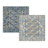 Kas Dahlia Blue 1402 7 ft. 10 in. X 10 ft. Rectangle Rug