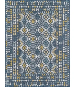 Kas Dahlia Blue 1402 7 ft. 10 in. X 10 ft. Rectangle Rug