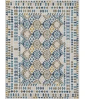 Kas Dahlia Blue 1402 5 ft. 3 in. X 7 ft. Rectangle Rug