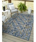 Kas Dahlia Blue 1402 5 ft. 3 in. X 7 ft. Rectangle Rug