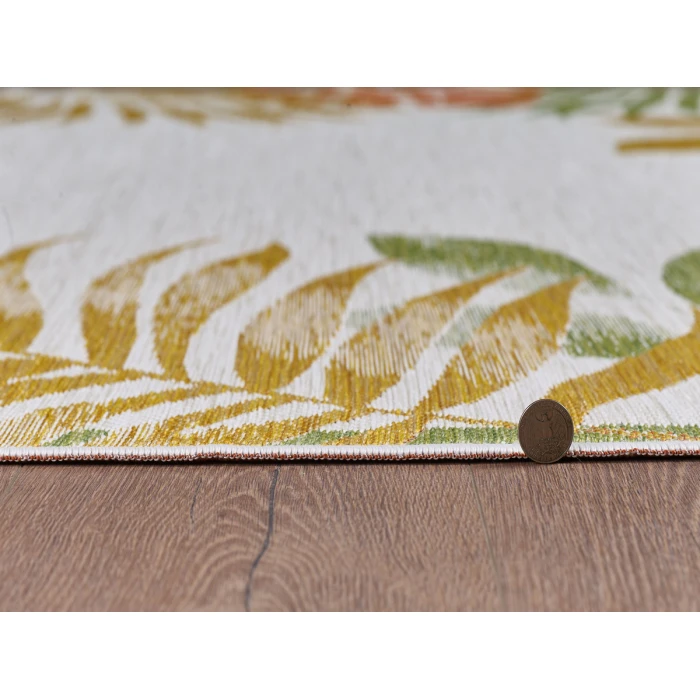 Kas Dahlia Ivory 1403 6 ft. 7 in. X 9 ft. Rectangle Rug