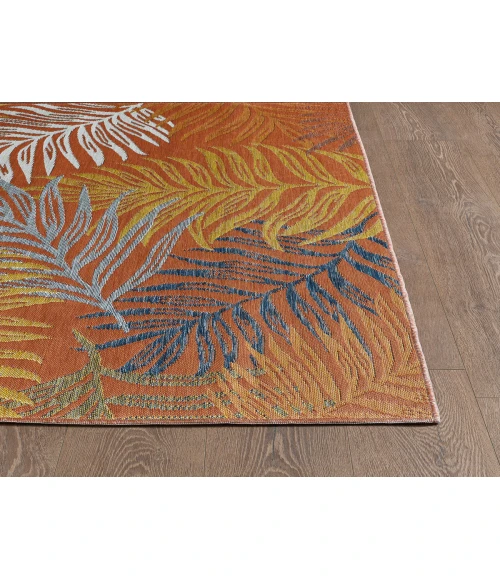 Kas Dahlia Blue 1405 6 ft. 7 in. X 9 ft. Rectangle Rug