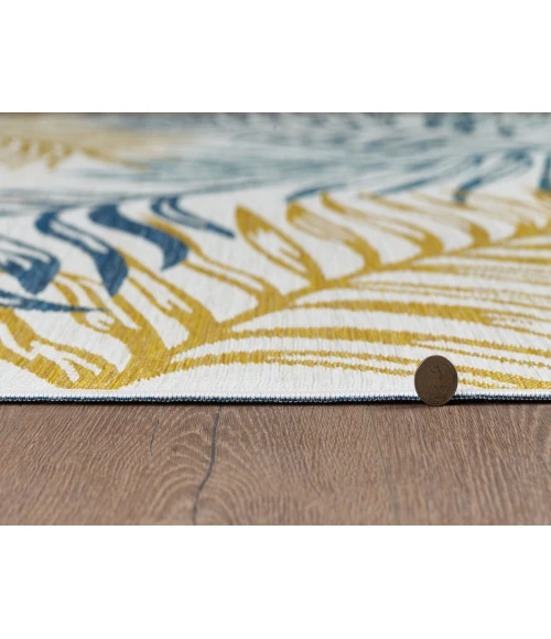 Kas Dahlia Ivory 1406 5 ft. 3 in. X 7 ft. Rectangle Rug