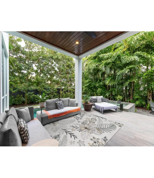 Kas Dahlia Ivory 1408 5 ft. 3 in. X 7 ft. Rectangle Rug