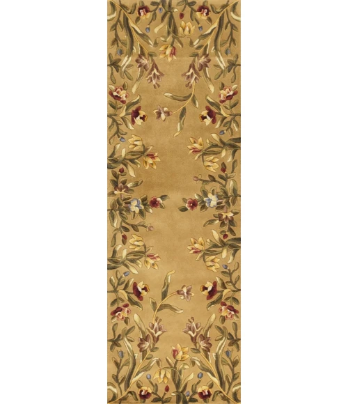 Kas Emerald 9080-Gold-8Runner Rug