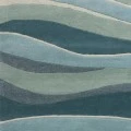 Kas Eternity 1053 Ocean Landscapes Area Rug 2'3" x 7'6" Runner