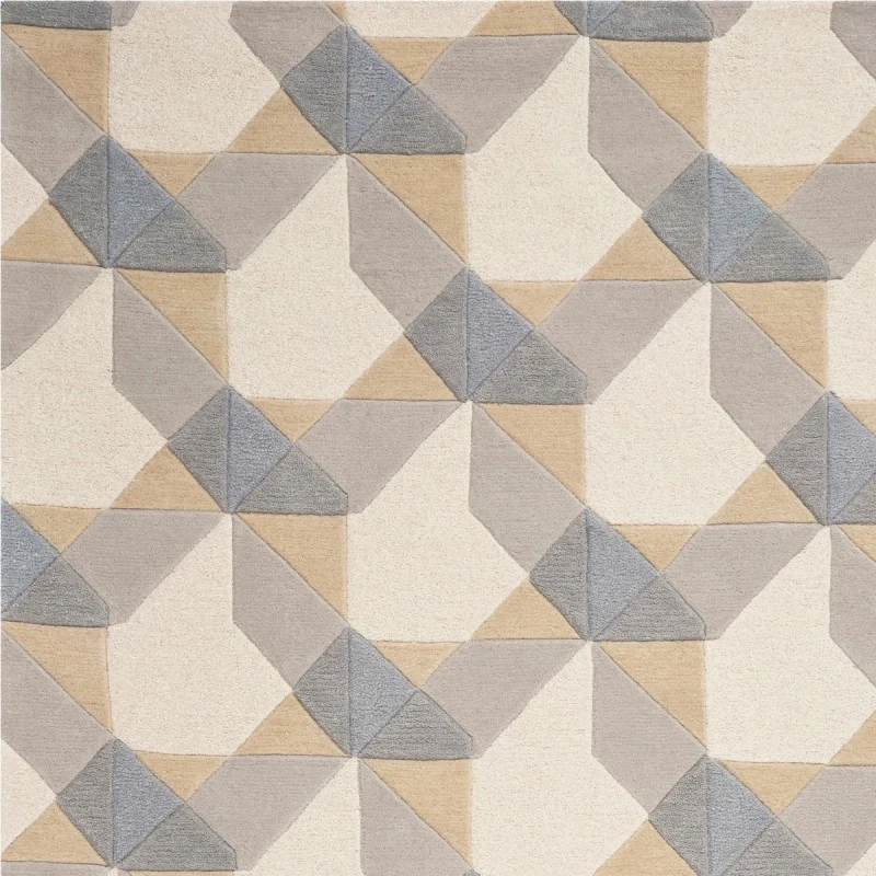 Kas Eternity 1060 Ivory/Grey Elements Area Rug 5' x 8'