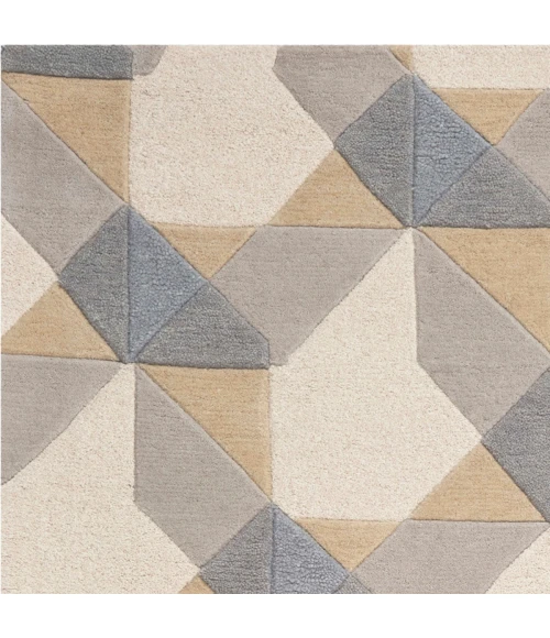 Kas Eternity 1060 Ivory/Grey Elements Area Rug 3'3" x 5'3"