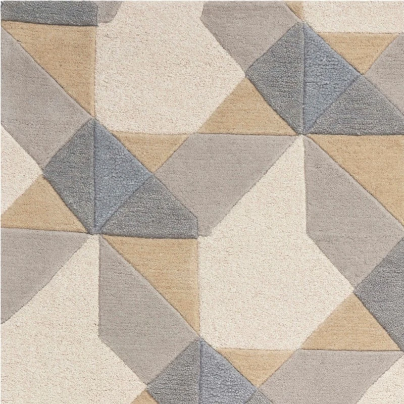 Kas Eternity 1060 Ivory/Grey Elements Area Rug 5' x 8'