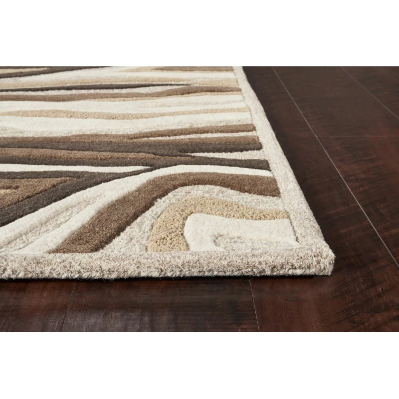 Kas Eternity 1083 Natural Sandstorm Area Rug 2'3" x 7'6" Runner