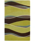 Kas Eternity 1084 Lime/Mocha Landscapes Area Rug 3'3" x 5'3"