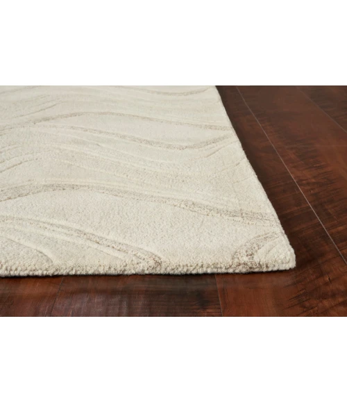 Kas Eternity 1085 Ivory Waves Area Rug 3'3" x 5'3"