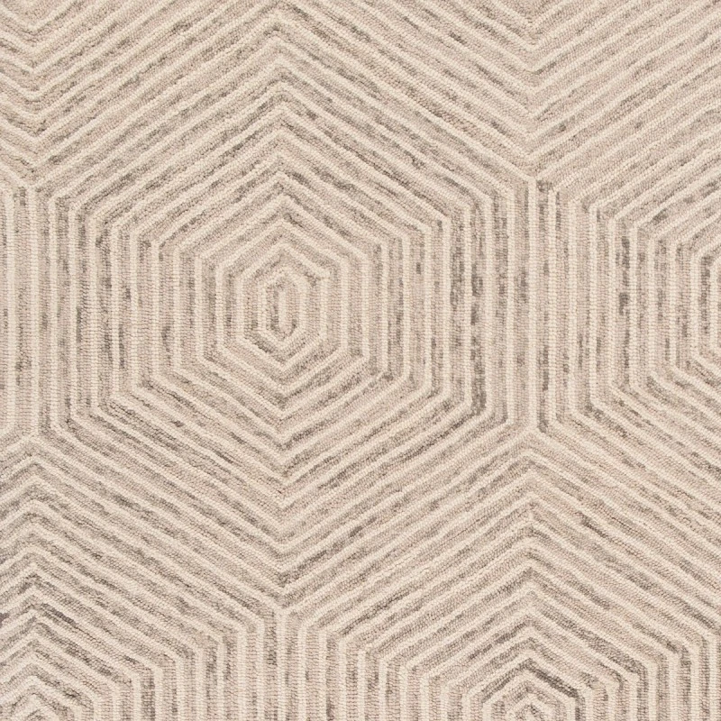 Kas Gramercy 1607 Ivory Honeycomb Area Rug 27" X 45"