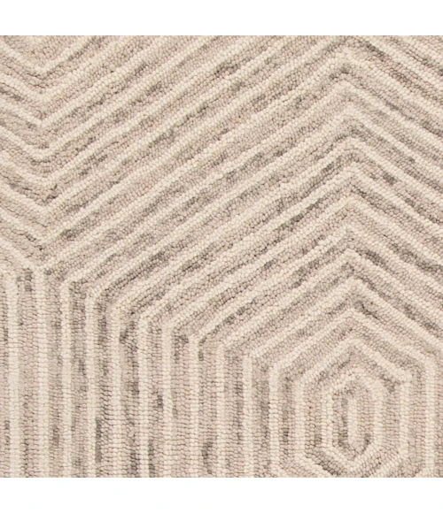 Kas Gramercy 1607 Ivory Honeycomb Area Rug 27" X 45"