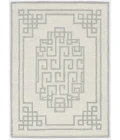 Kas Gramercy 1612 Ivory Grey Maysville Area Rug 8' X 10'