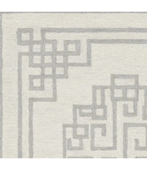 Kas Gramercy 1612 Ivory Grey Maysville Area Rug 8' X 10'