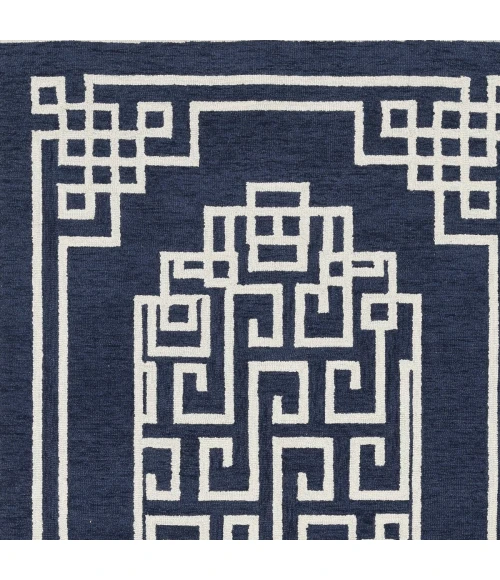 Kas Gramercy 1613 Navy Ivory Maysville Area Rug 8' X 10'