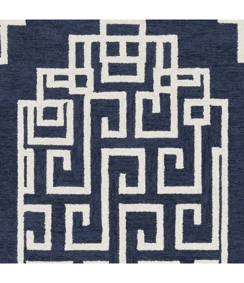 Kas Gramercy 1613 Navy Ivory Maysville Area Rug 8' X 10'
