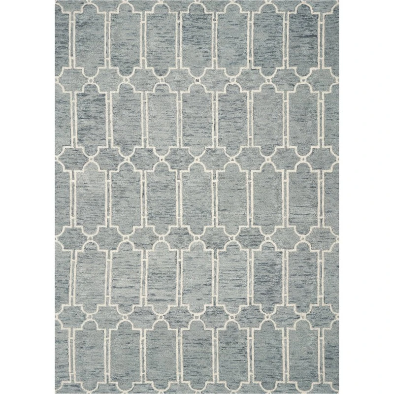 Kas Gramercy 1631 Slate Blue Carmen Area Rug 8' X 10'