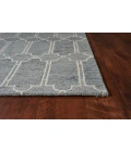 Kas Gramercy 1631 Slate Blue Carmen Area Rug 27" X 45"
