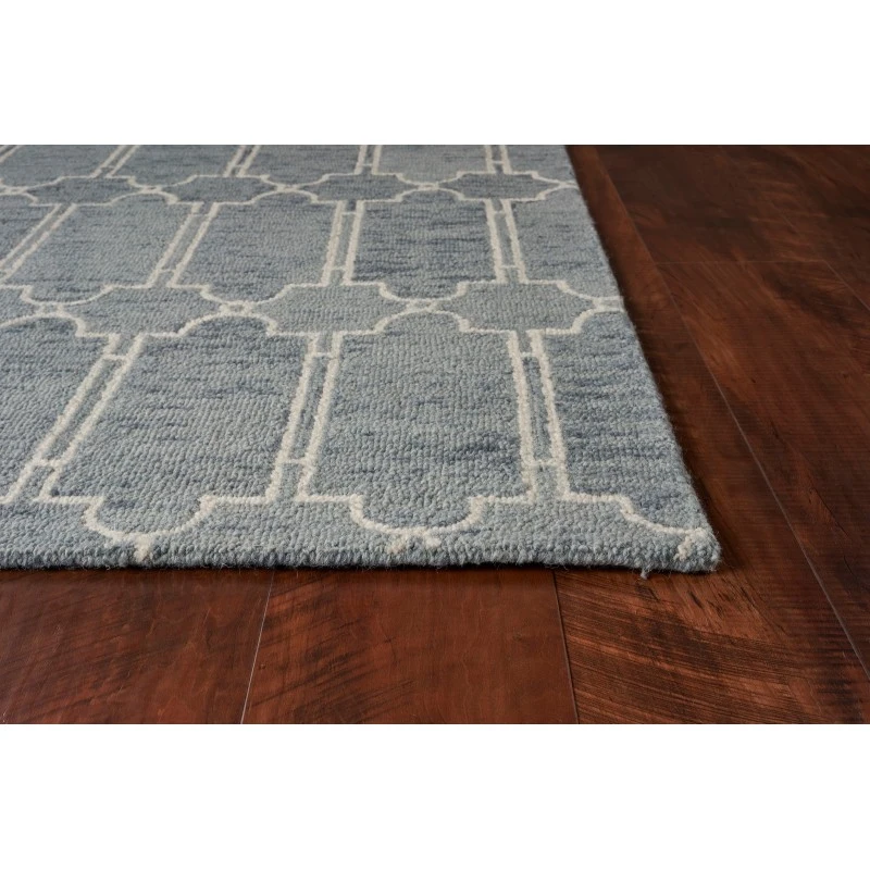 Kas Gramercy 1631 Slate Blue Carmen Area Rug 8' X 10'