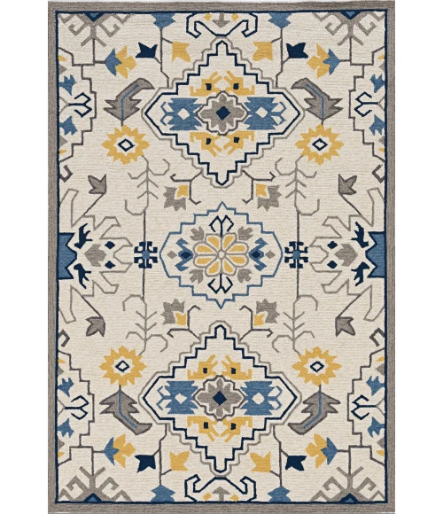 Kas Harbor 4205 Ivory Austin Area Rug 3'3" x 5'3"
