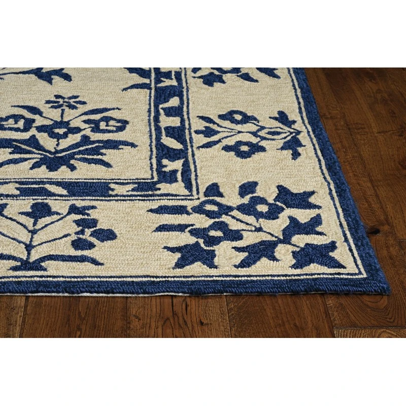 Kas Harbor 4208 Sand/Blue Haven Area Rug 7'6" Round
