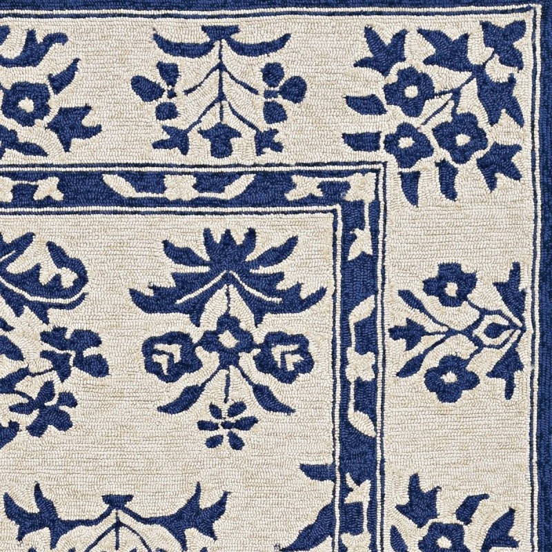 Kas Harbor 4208 Sand/Blue Haven Area Rug 7'6" Round