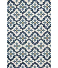 Kas Harbor 4210 Ivory/Blue Mosaic Area Rug 3'3" x 5'3"