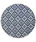 Kas Harbor 4210 Ivory/Blue Mosaic Area Rug 3'3" x 5'3"
