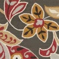 Kas Harbor 4213 Taupe Flora Area Rug 3'3" x 5'3"
