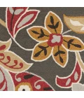Kas Harbor 4213 Taupe Flora Area Rug 7'6" Round