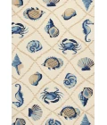 Kas Harbor 4217 Sand Seaside Area Rug 7'6" Round