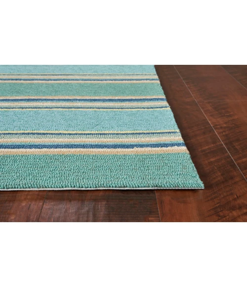 Kas Harbor 4230 Ocean Stripes Area Rug 7'6" Round