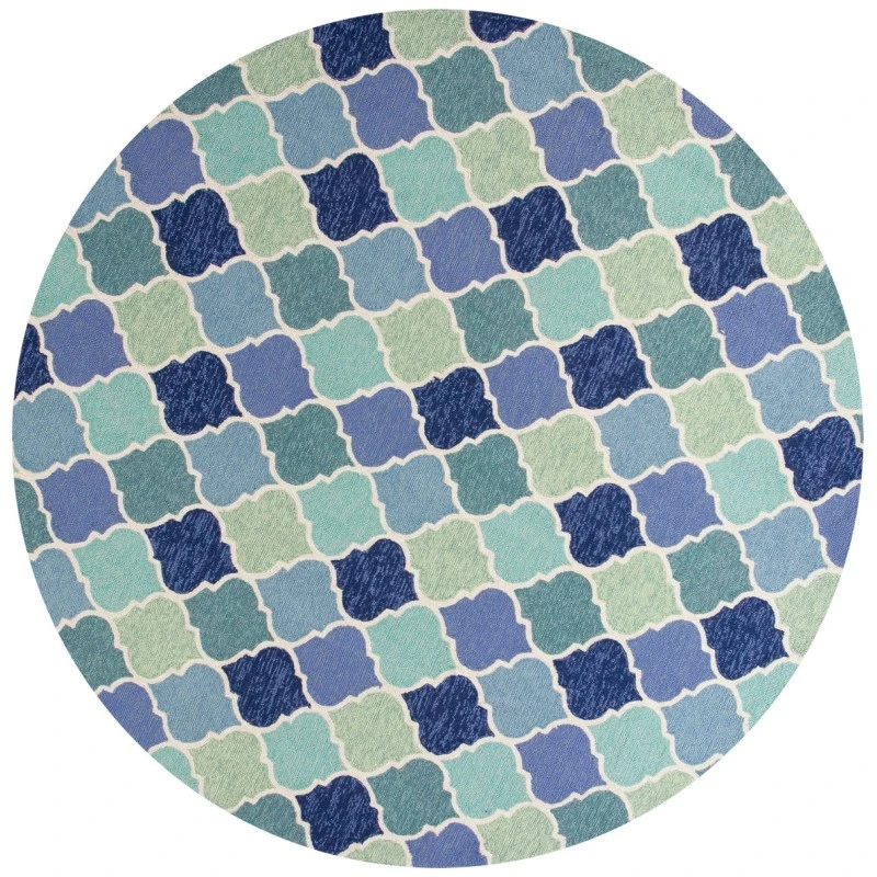Kas Harbor 4231 Blue Stella Area Rug 7'6" x 9'6"