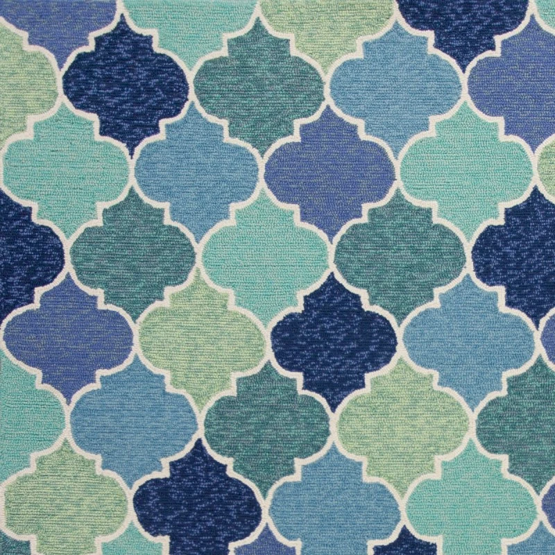 Kas Harbor 4231 Blue Stella Area Rug 7'6" x 9'6"