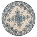 Kas Harbor 4238 Ivory/Blue Serafina Area Rug 7'6" Round