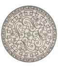 Kas Harbor 4246 Ivory/Grey Irongate Area Rug 5' x 7'6"