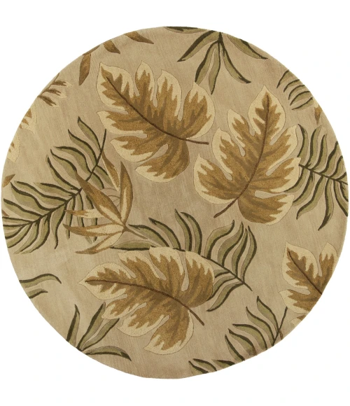 Kas Havana 2614 Sand Fauna Area Rug 30" X 50"