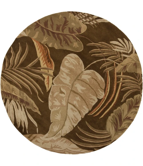 Kas Havana 2615 Mocha Rainforest Area Rug 30" X 50"