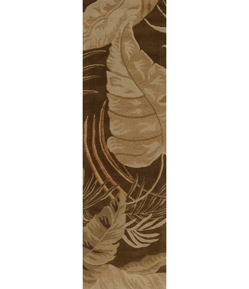 Kas Havana 2615 Mocha Rainforest Area Rug 30" X 50"