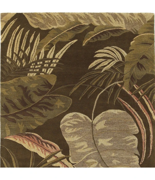 Kas Havana 2615 Mocha Rainforest Area Rug 30" X 50"