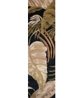 Kas Havana 2616 Midnight Rainforest Area Rug 30" X 50"