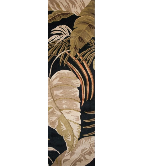Kas Havana 2616 Midnight Rainforest Area Rug 30" X 50"