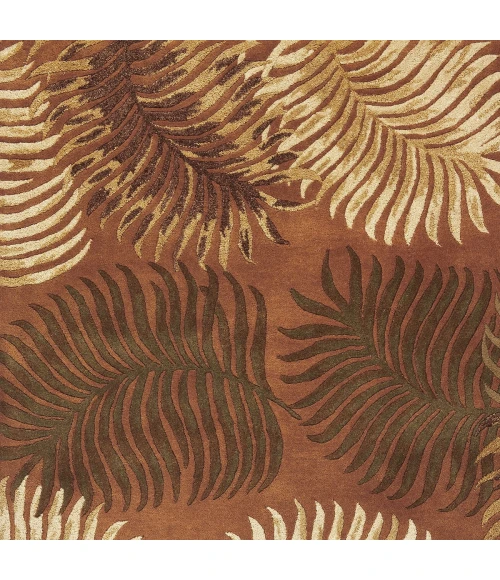 Kas Havana 2623 Rust Fern View Area Rug 30" X 50"