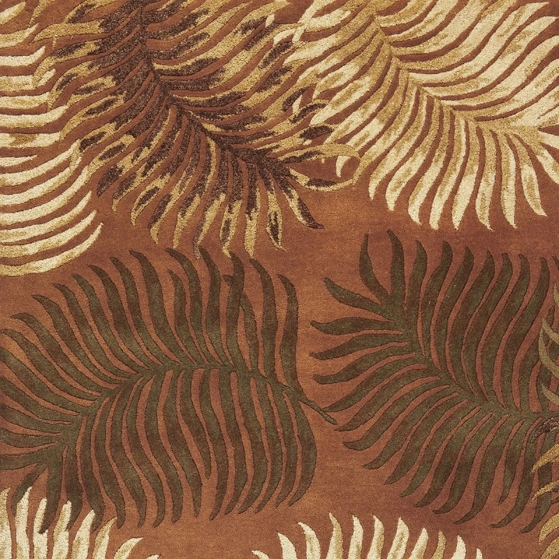 Kas Havana 2623 Rust Fern View Area Rug 2'3" x 8' Runner