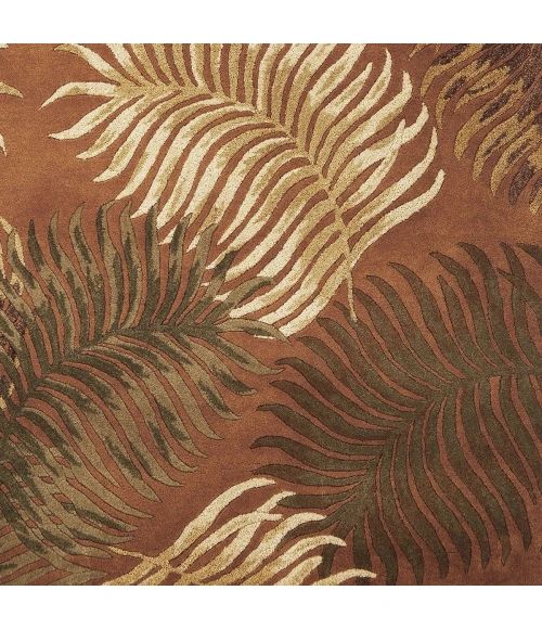 Kas Havana 2623 Rust Fern View Area Rug 30" X 50"